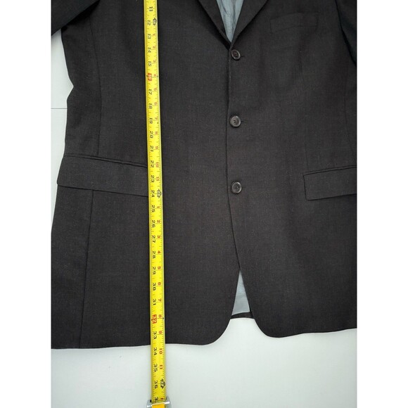 Hugo Boss Rossellini Movie Mens Suit Two Piece 44L  Gray Mens Three Button Wool - Picture 15 of 16